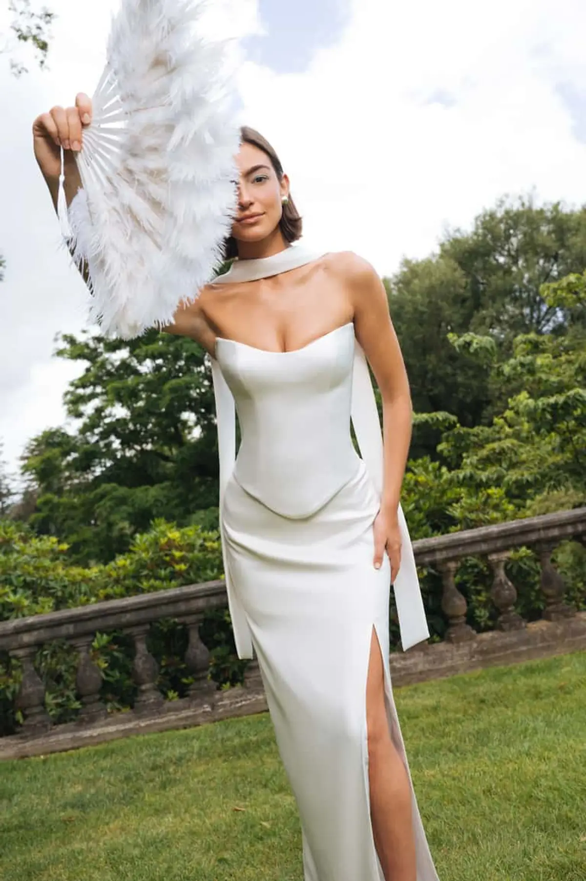 Wedding dress inspiration moodboard used before a VI Dressmakers custom quote